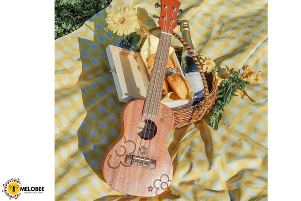 cách chụp ảnh với đàn ukulele 
